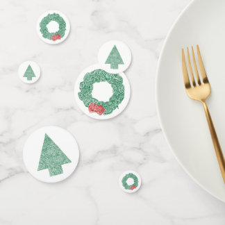 Christmas Scribbles Confetti