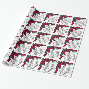 Christmas Scripture Wrapping Paper
