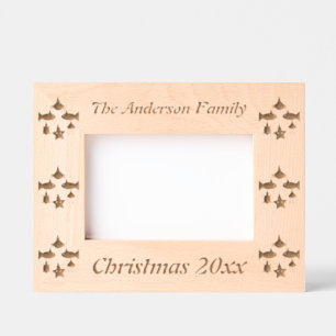 Christmas Sea Creatures Custom Etched Frames