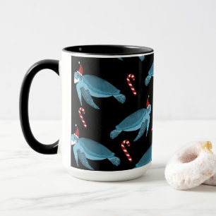 Christmas Sea Turtle  Mug