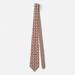 Christmas seamless pattern background  tie