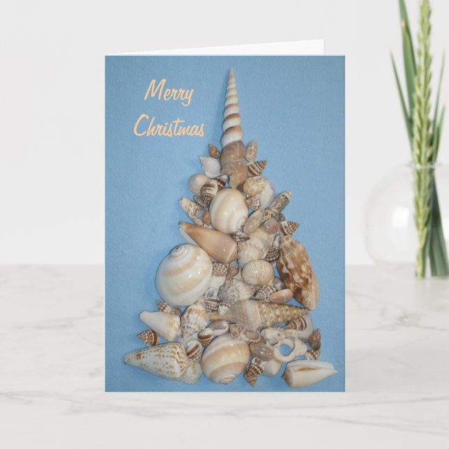 Christmas Seashells Card (Front)