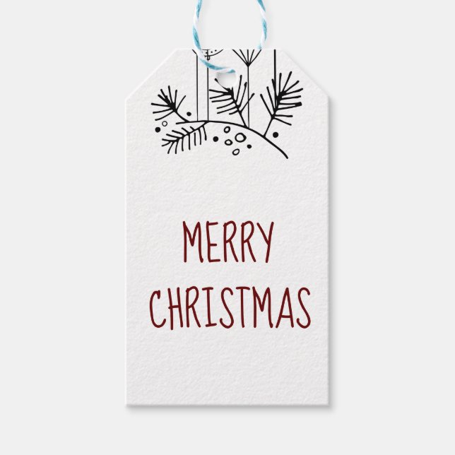 Christmas Season Gift Tags (Front)