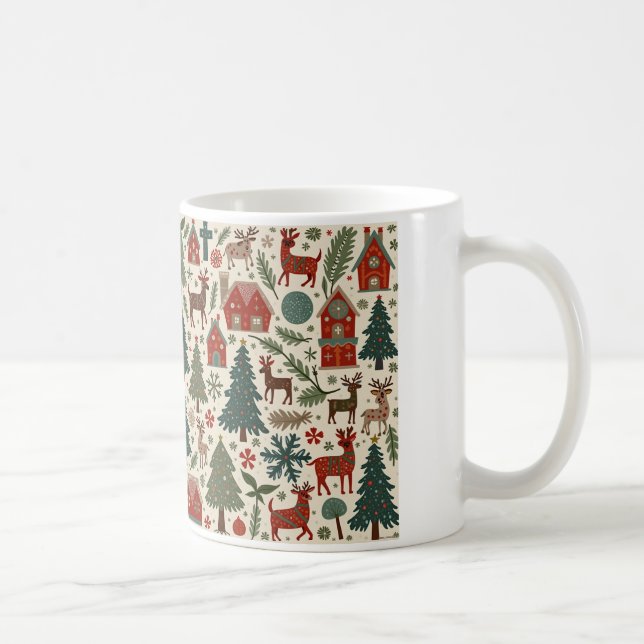 Christmas season Mug (Right)