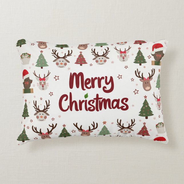 Christmas season pillow (Front)