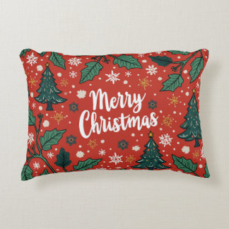 Christmas season pillow