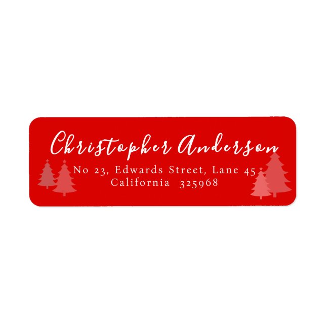 Christmas Season Red (Front)