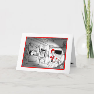 CHRISTMAS: "SECRET SANTA" HOLIDAY CARD