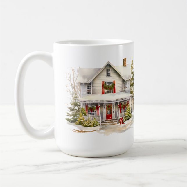Christmas Series 15 oz Classic Mug (Left)
