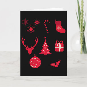 Christmas Shapes Card