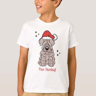 Christmas Sharpei Dog T-Shirt