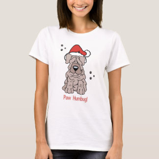 Christmas Sharpei Dog T-Shirt