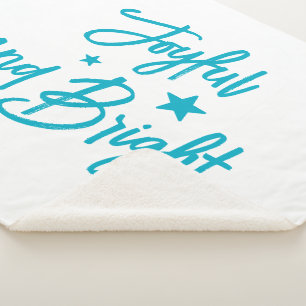 Christmas Sherpa Blanket