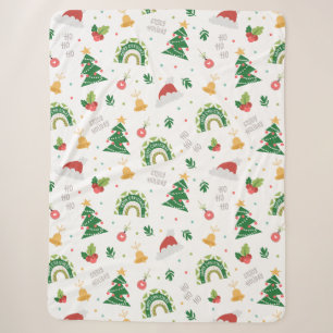 Christmas Sherpa Blanket