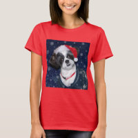 Christmas Shih Tzu Dog