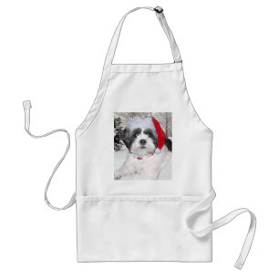 Christmas Shih Tzu Standard Apron