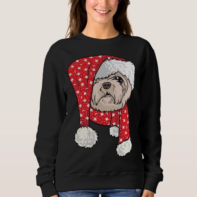 Christmas Shih Tzu       Sweatshirt (Front)