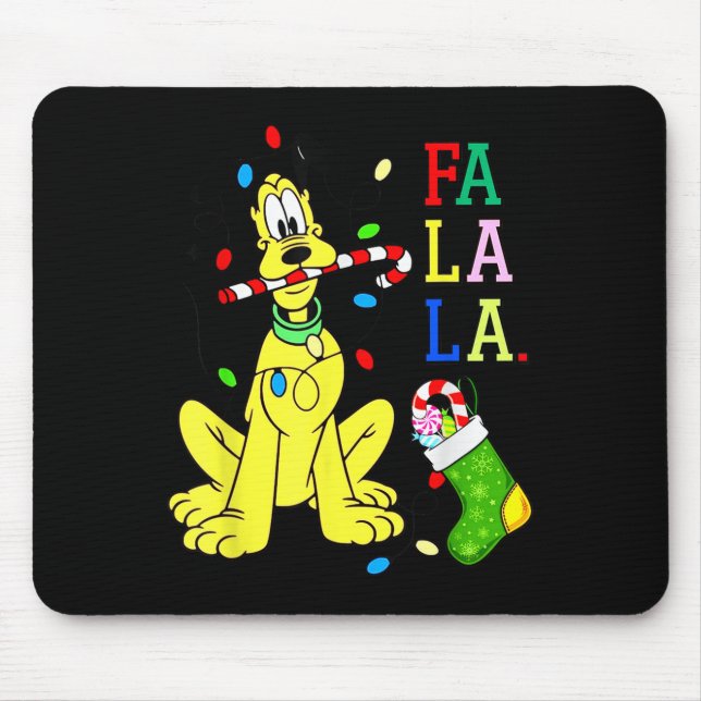 Christmas Shirt Cute La Fa Fa Swea  Mouse Mat (Front)