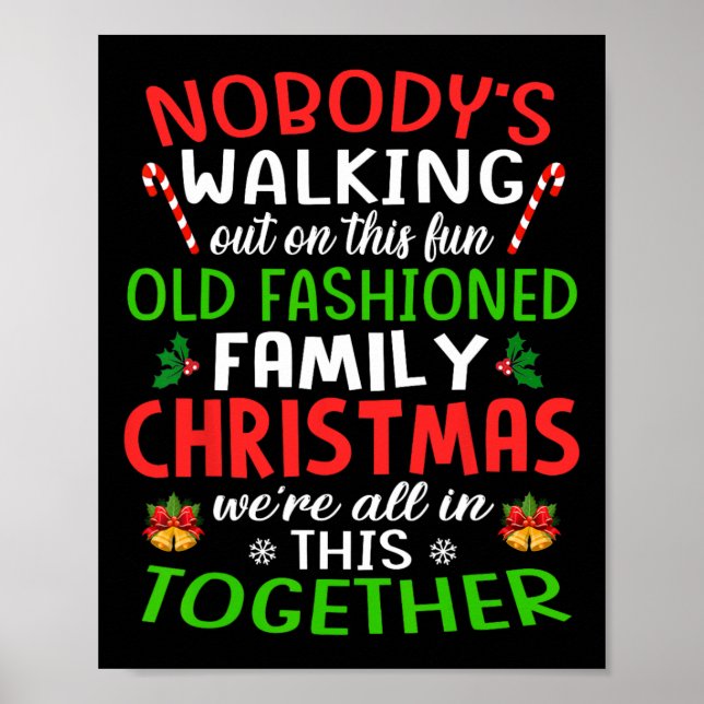 Christmas Shirt  Poster (Front)