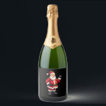Christmas Shirts for Boys Kids Dabbing Santa Xmas  Sparkling Wine Label<br><div class="desc">Christmas Shirts for Boys Kids Dabbing Santa Xmas (1)</div>