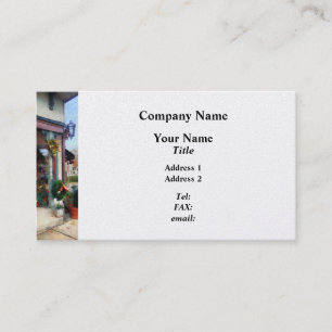 Christmas Shop Business Card