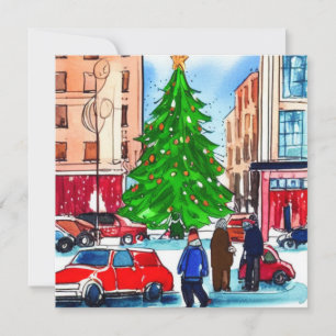 Christmas Shoppers Card
