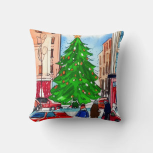 Christmas Shopping Cushion