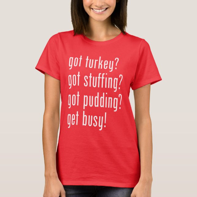 Christmas Shopping List T-Shirt (Front)