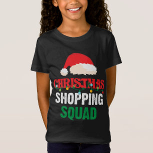 Christmas Shopping Squad Holiday Shopper Group San T-Shirt