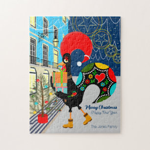 Christmas shopping time with the Portuguese Rooste Jigsaw Puzzle