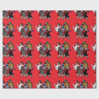 Christmas Shopping with the Missus Wrapping Paper