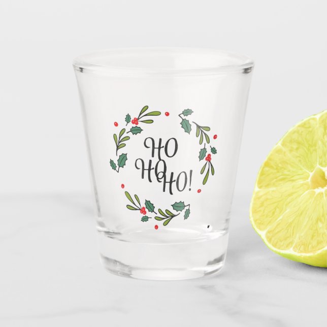 Christmas Shot Glass (Front)