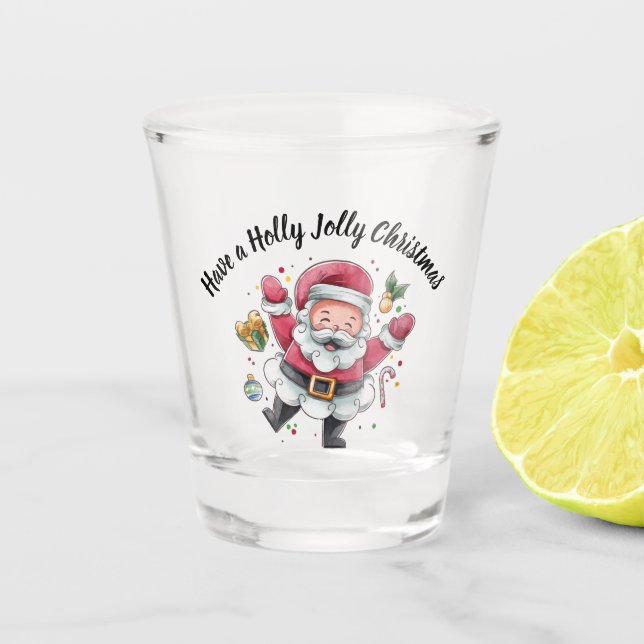 Christmas Shot Glass (Front)