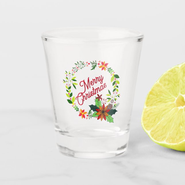  Christmas shot glasses | party shot glasses (Front)