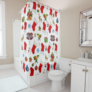 Christmas Shower Curtain