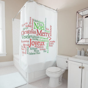 Christmas Shower Curtain