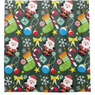 Christmas Shower Curtain