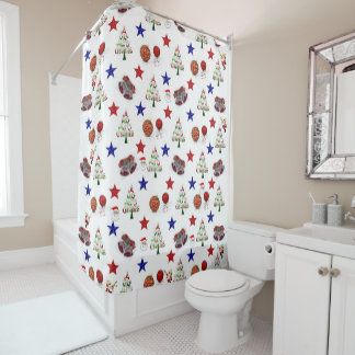 Christmas Shower Curtain