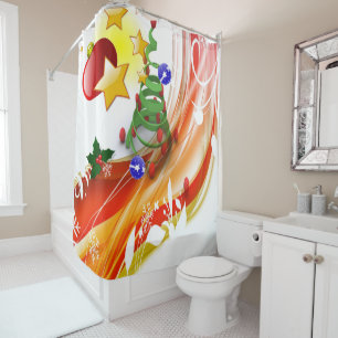 Christmas Shower Curtain