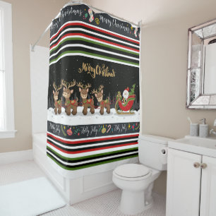 Christmas Shower Curtain