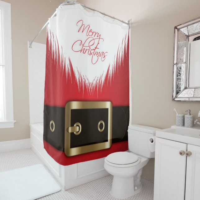 Christmas Shower Curtain (In Situ)