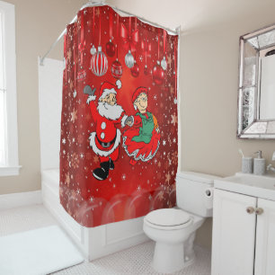 Christmas Shower Curtain