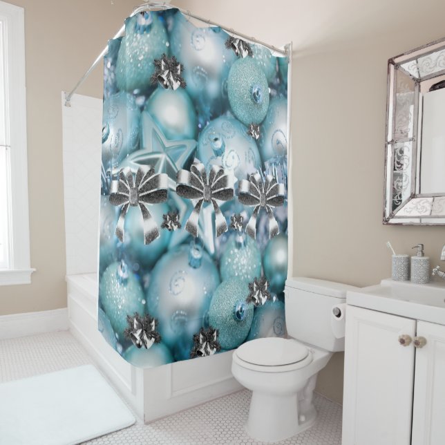 Christmas Shower Curtain (In Situ)