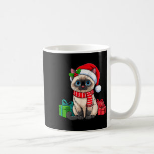 Christmas Siamese Cat Holiday Kitten Xmas Men Wome Coffee Mug