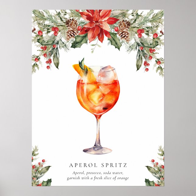 Christmas Signature Drink Sign (Front)