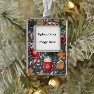 Christmas Silver Plated Framed Ornament