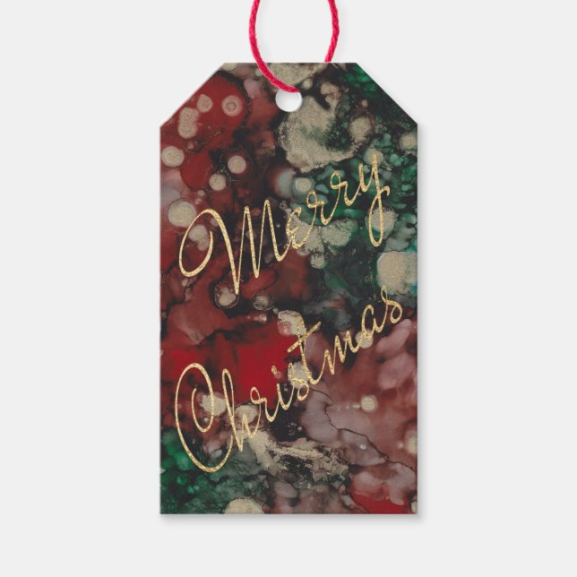 Christmas Simply Elegant Gift Tags (Front)