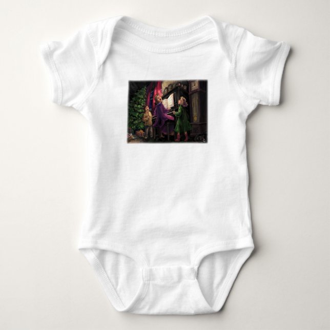 Christmas Sing Along Baby Bodysuit (Front)
