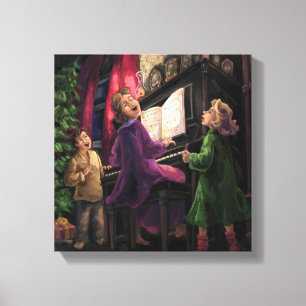Christmas Sing Along Canvas Print