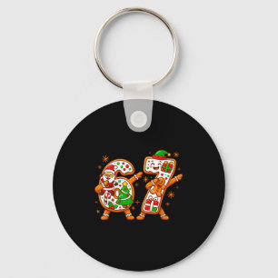 Christmas Six Seven Dabbing Cool Meme 67 Xmas Dab  Key Ring